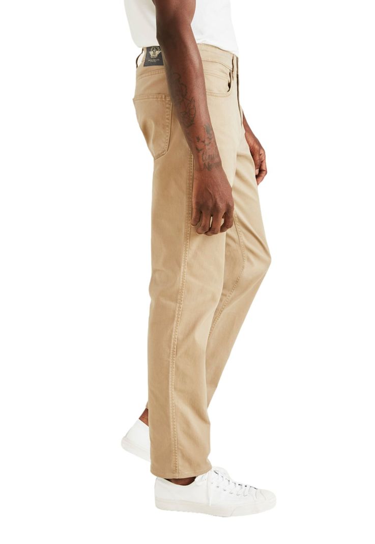 Pantalón Hombre Jean Cut Straight Fit Khaki A2786-0000-1