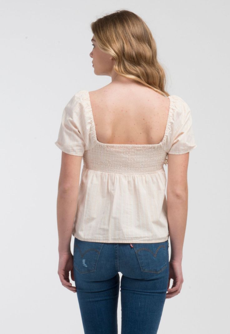 Blusa Mujer Lisa Beige Levis A1882-0003-1