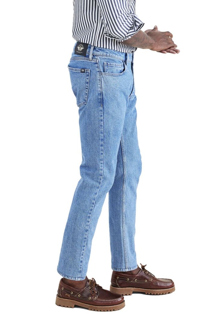Pantalón Hombre Jean Cut Slim Fit Medium Indigo 56791-0073-1
