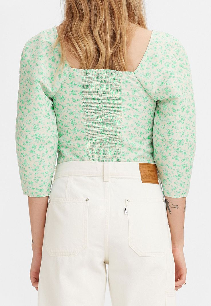 Camisa Mujer Estampada Verde Levis A3378-0001-1