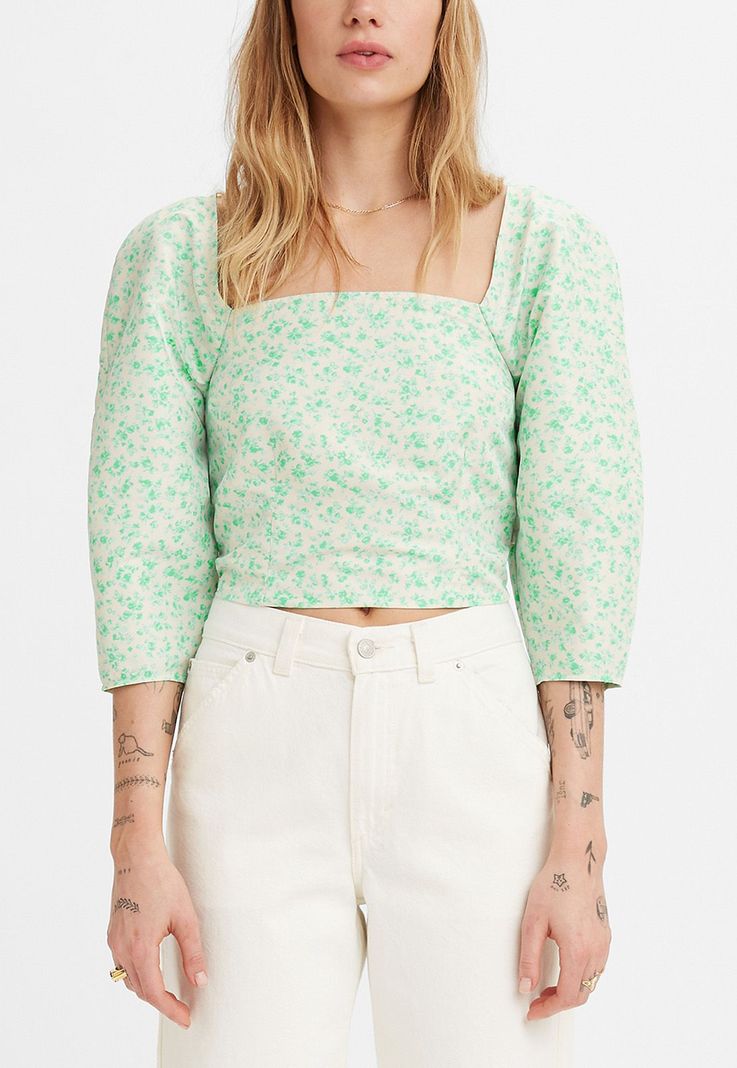 Camisa Mujer Estampada Verde Levis A3378-0001-0