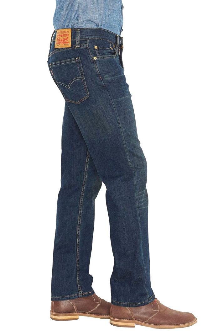 Jeans Hombre 514 Straight Azul Levis 00514-0542-1