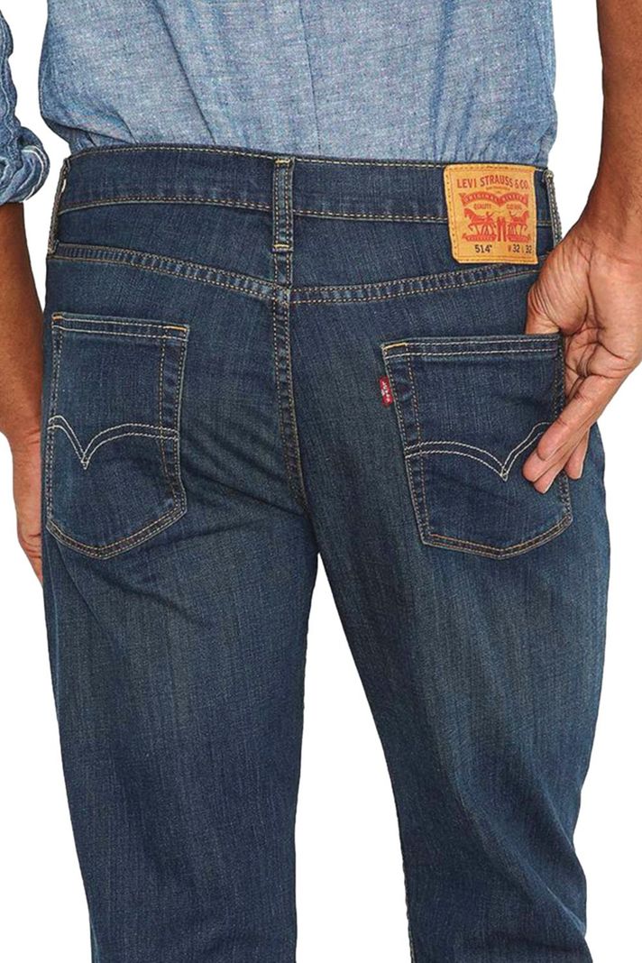 Jeans Hombre 514 Straight Azul Levis 00514-0542-3