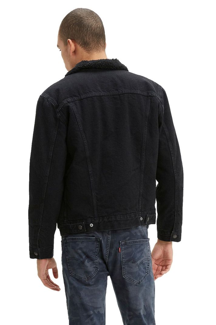 Chaqueta Hombre Type 3 Sherpa Trucker Negro Levis 16365-0100-3