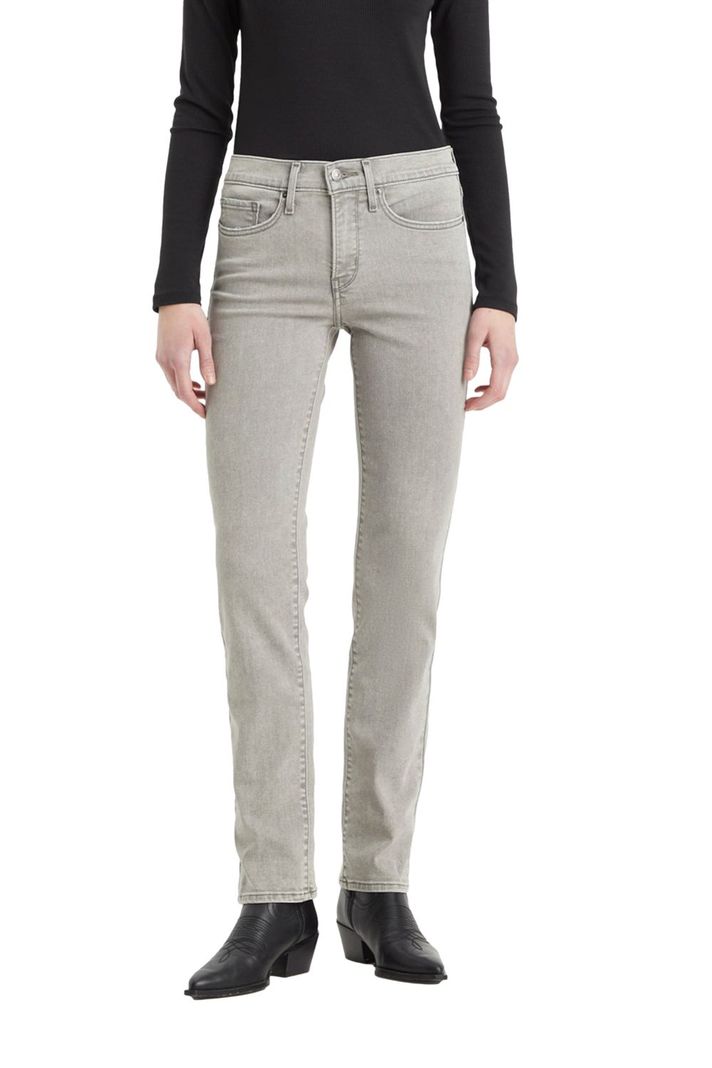 Jeans Mujer 314 Shaping Straight Gris Levis 19631-0227-0