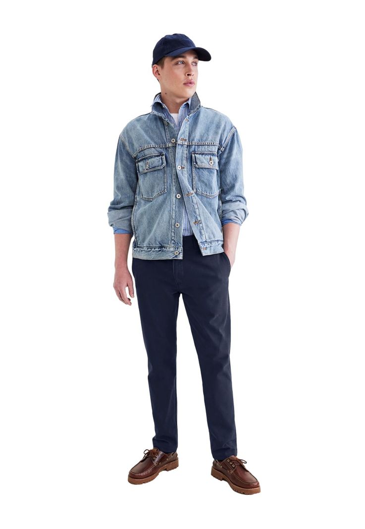 Pantalón Hombre California Khaki Slim Fit Azul A3131-0007-3