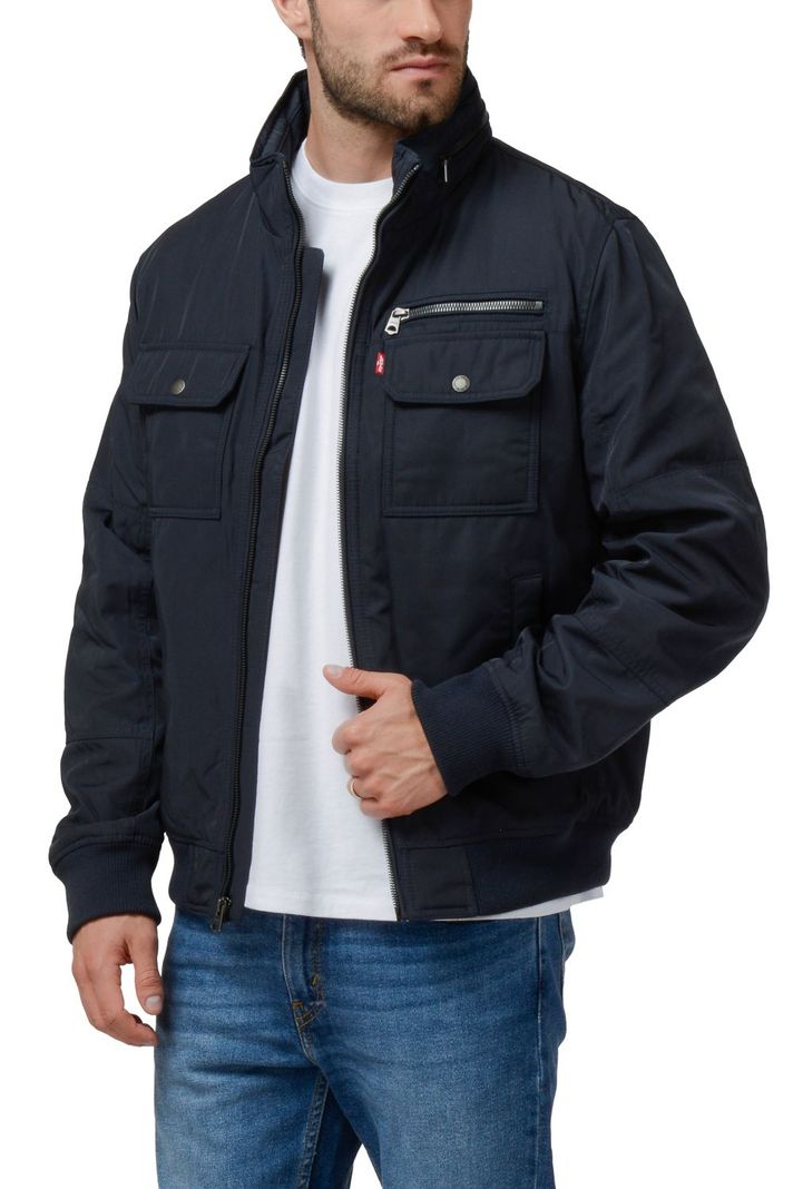 Chaqueta Hombre Polytwill Bomber Azul Levis 59491-0475-0