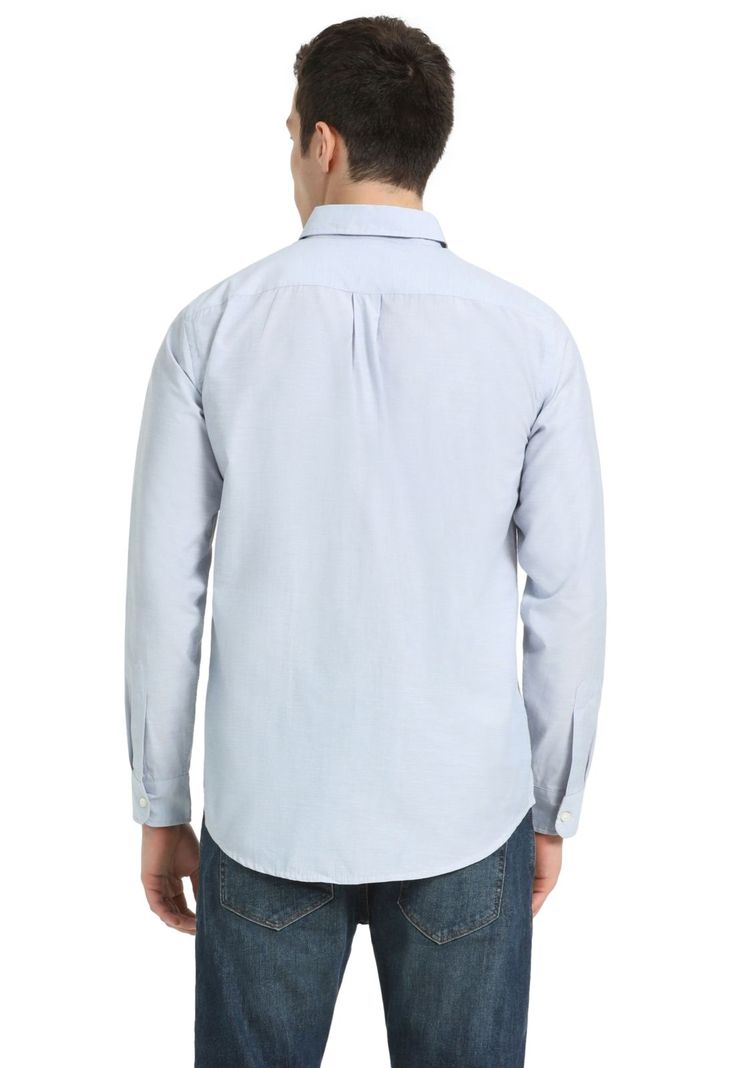 Camisa Hombre Woven Refine Regular Fit Celeste 52798-1174-3
