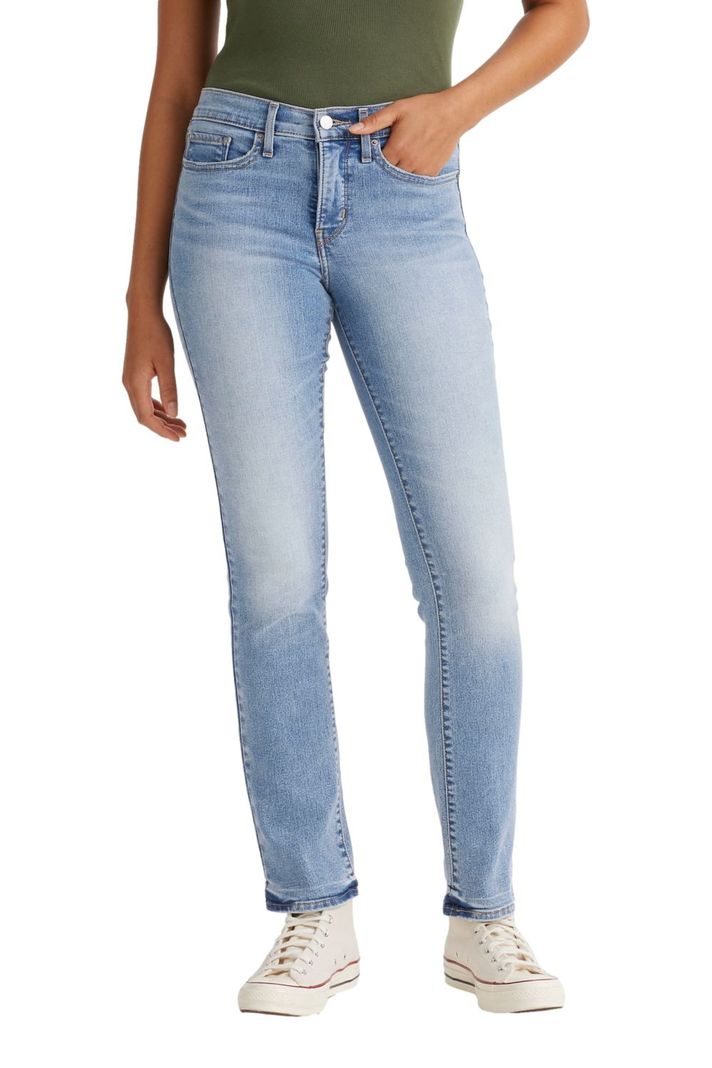 Jeans Mujer 314 Shaping Straight Azul Levis 19631-0214-0