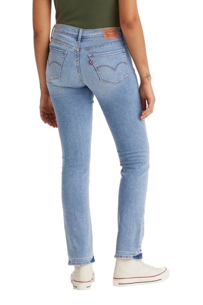 Jeans Mujer 314 Shaping Straight Azul Levis 19631-0214-2