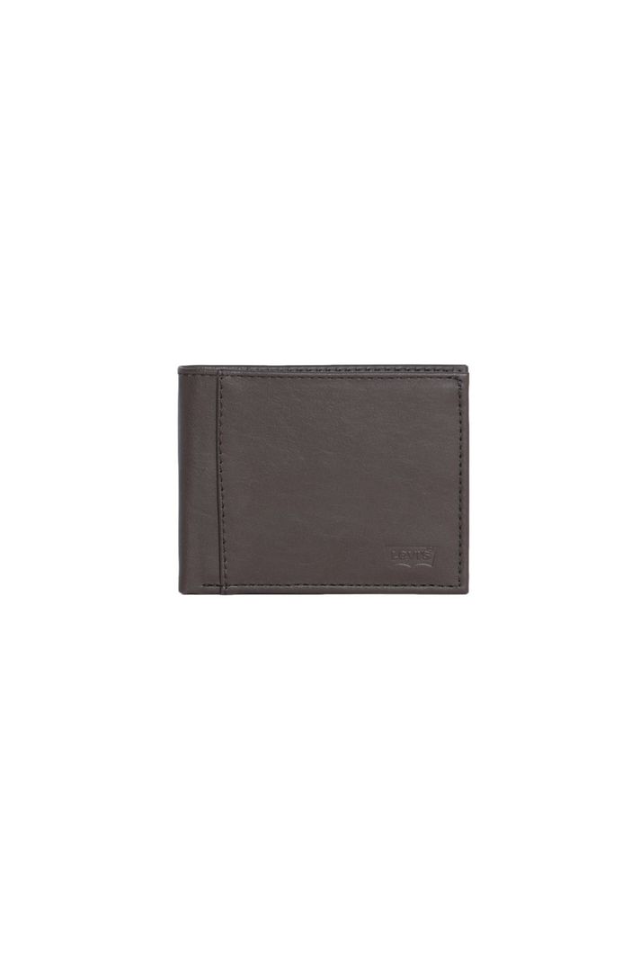 Billetera Hombre Trifold Wallet Café Levis 87522-0102-0