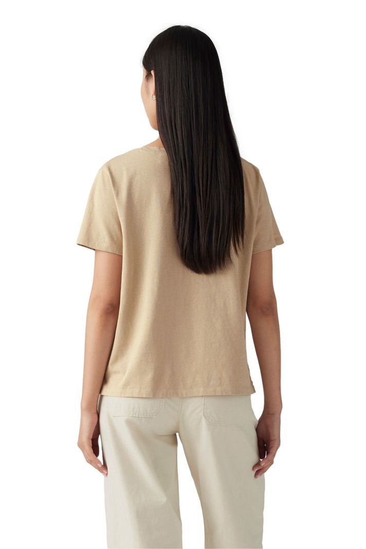 Polera Mujer Bridget Ss Tee Beige Levis 001HG-0003-1
