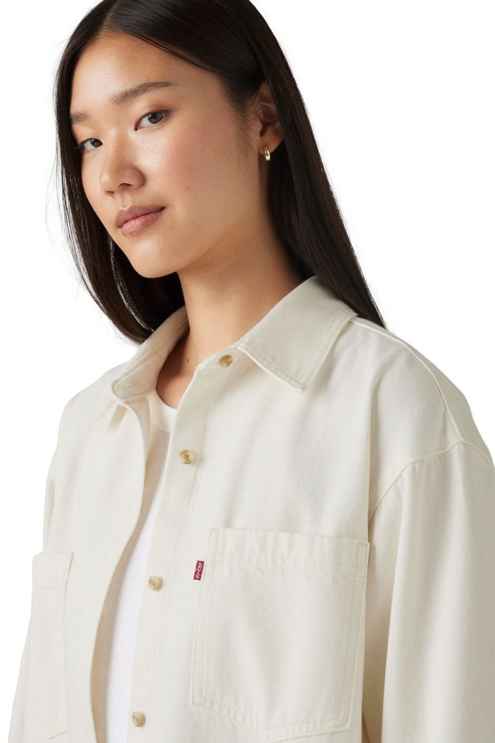Camisa Mujer Iris Non Denim Shirt Blanco Levis 001SS-0001-3