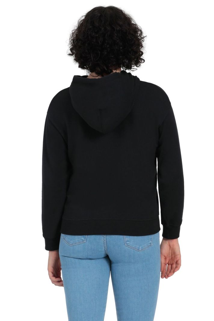 Polerón Mujer Regular Fit Hoodie Negro Levis 18487-0207-2