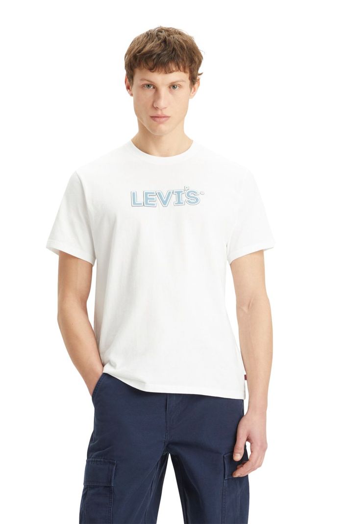 Polera Hombre Ss Relaxed Fit Tee Blanco Levis 16143-1487-0