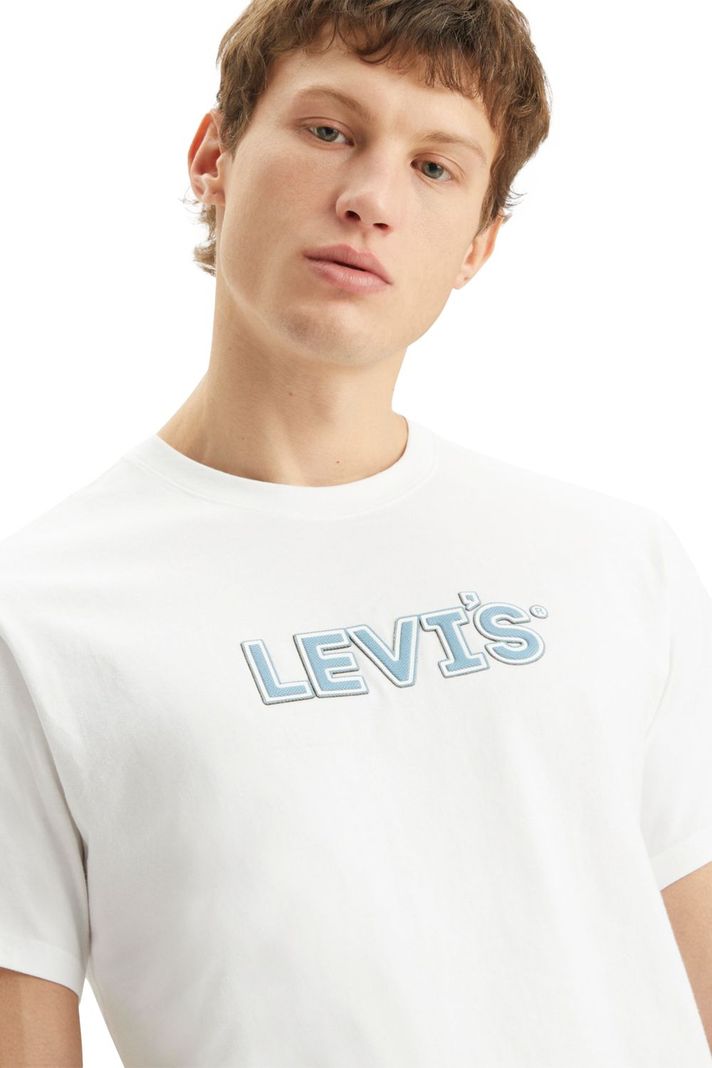 Polera Hombre Ss Relaxed Fit Tee Blanco Levis 16143-1487-3