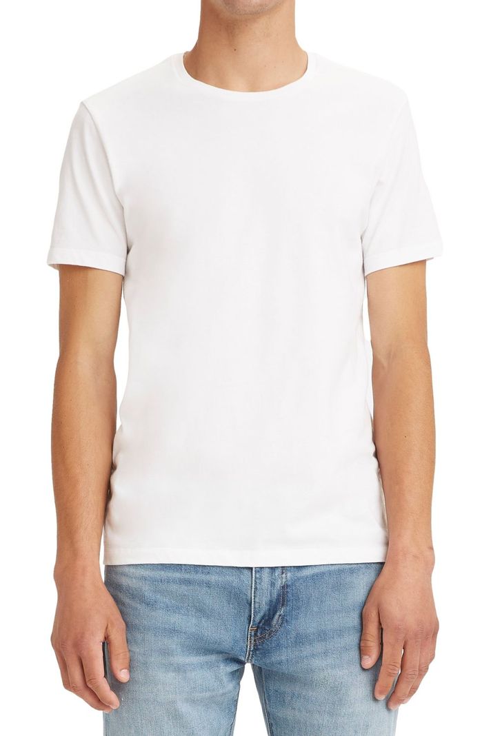 Polera Hombre Slim 2pk Crewneck 1 Blanco Levis 79541-0000-0