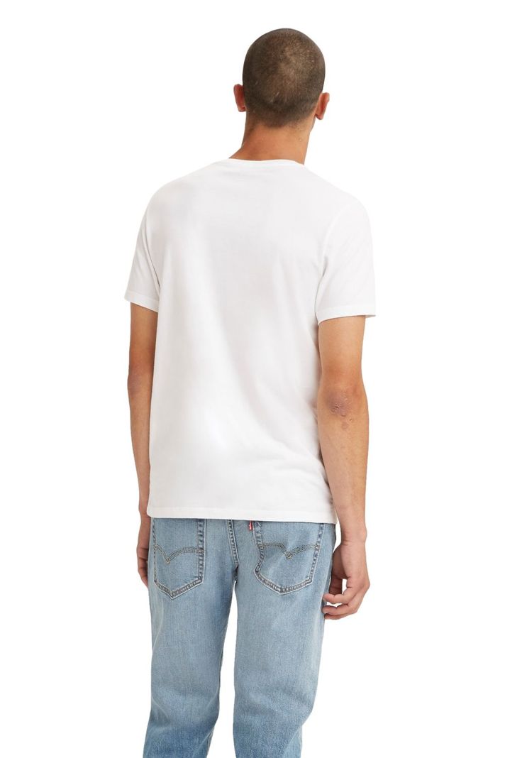 Polera Hombre Slim 2pk Crewneck 1 Blanco Levis 79541-0000-3