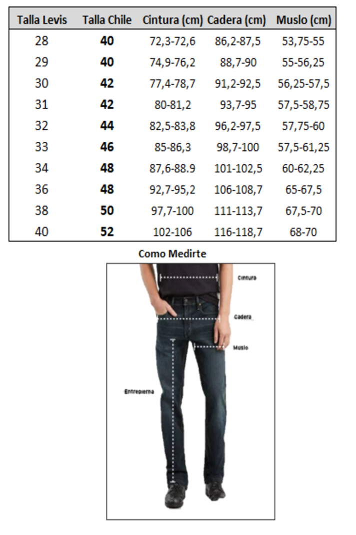 Jeans Hombre 505 Regular Azul Levis 00505-2601-3