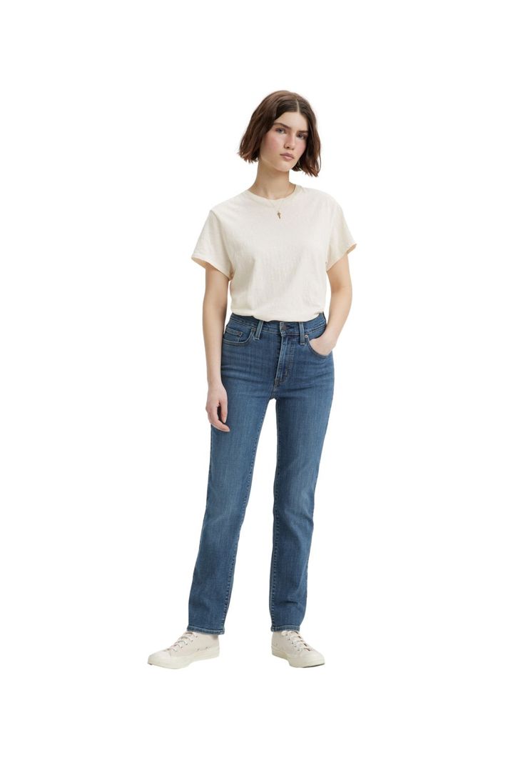 Jeans Mujer 724 High Rise Straight Azul Levis 18883-0238-3