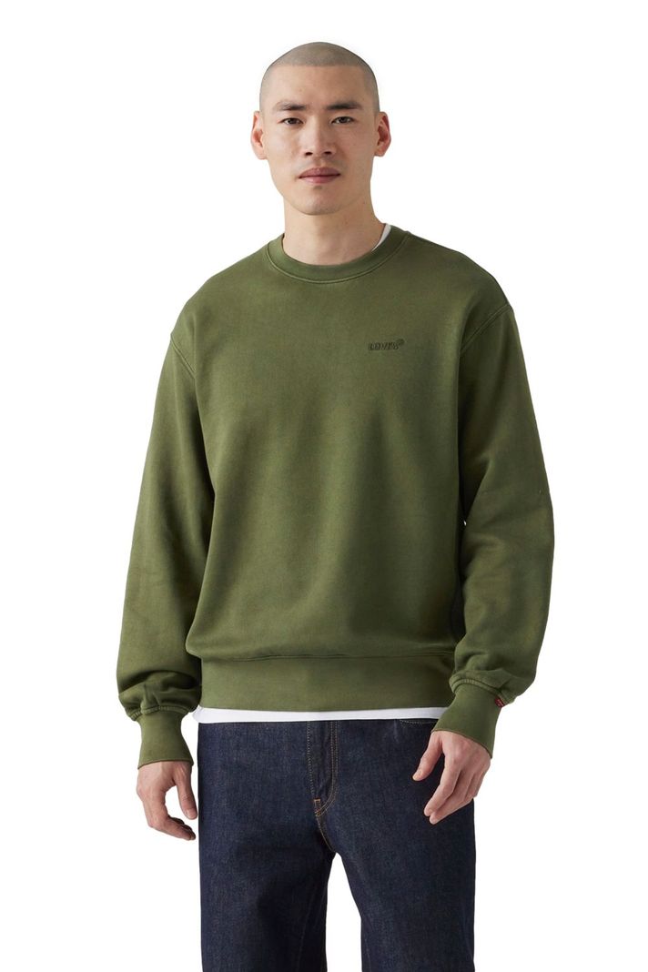 Polerón Hombre Authentic Crew Verde Levis A9244-0020-0