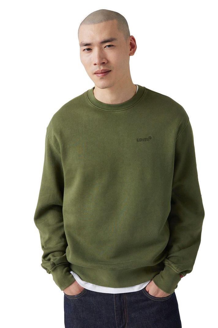 Polerón Hombre Authentic Crew Verde Levis A9244-0020-2