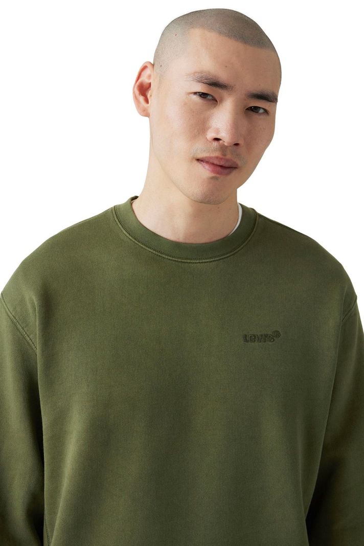 Polerón Hombre Authentic Crew Verde Levis A9244-0020-3