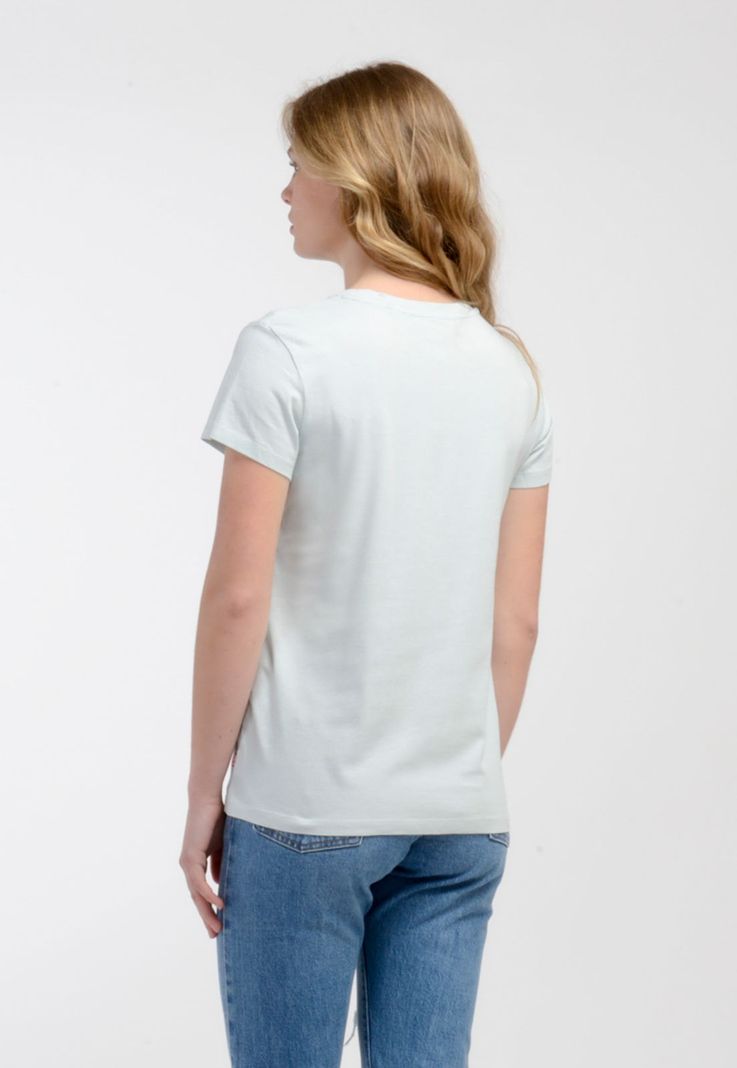 Polera Mujer Lisa   Porter colores Celeste Levis 17369-1905-1