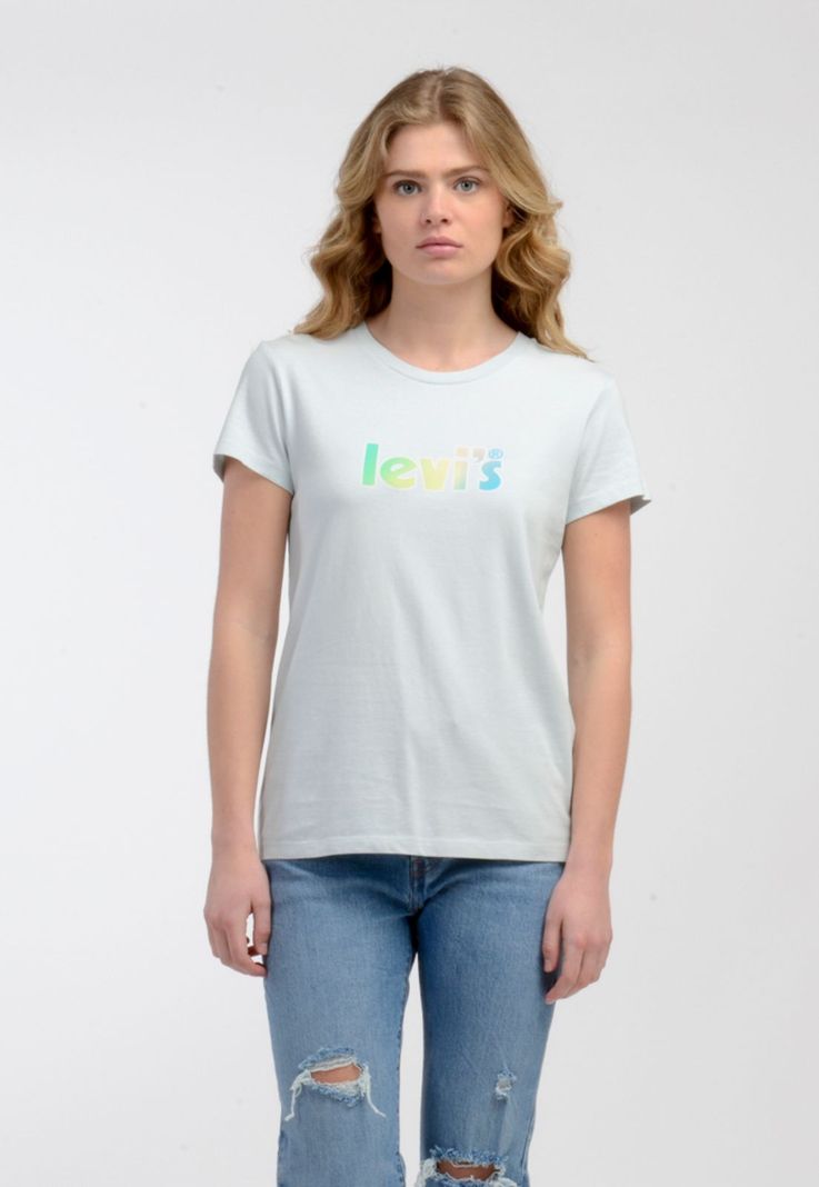 Polera Mujer Lisa   Porter colores Celeste Levis 17369-1905-0