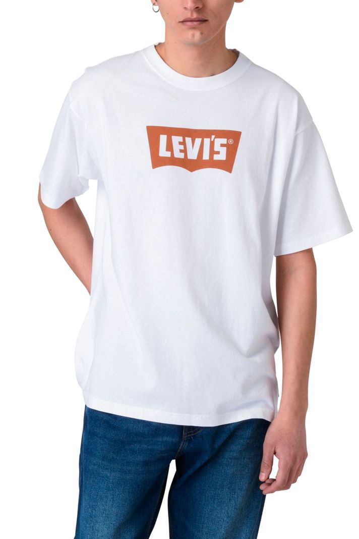 Polera Hombre Vintage Bw Graphic Tee Blanco Levis 000RY-0001-3