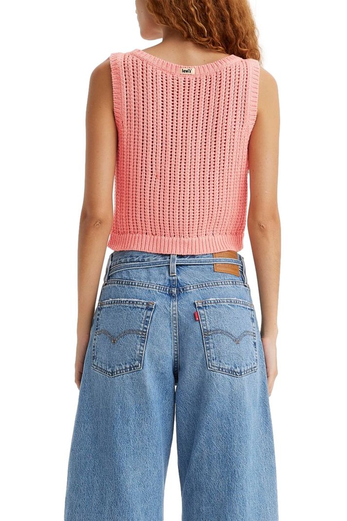 Polera Mujer Baby Blue Vest Rosado Levis A4247-0000-1