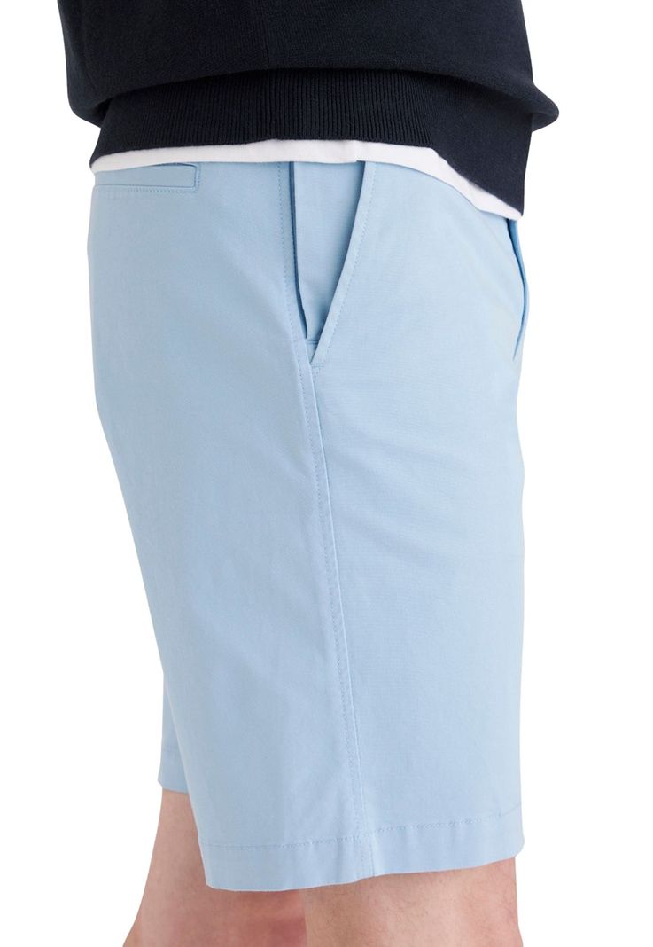 Short Hombre Ultimate Solid Straight Fit Placid Blue 85868-0186-2