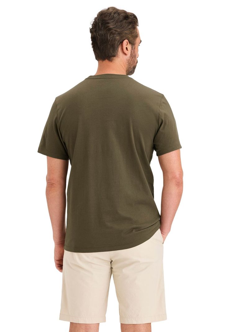 Polera Hombre Graphic Tee Slim Fit Verde A1103-0295-2