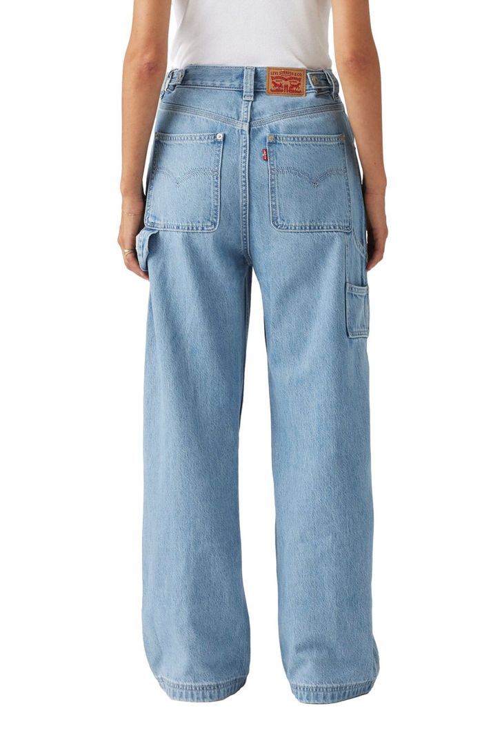 Jeans Mujer Cinch Baggy Carpenter Celestes Levis 001UL-0005-2
