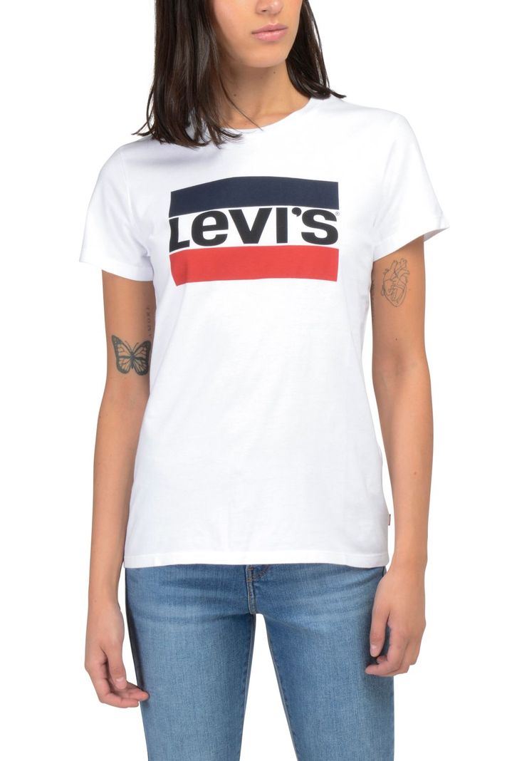 Polera Mujer Regular Fit Sportswear Blanco Levis 29526-0094-0
