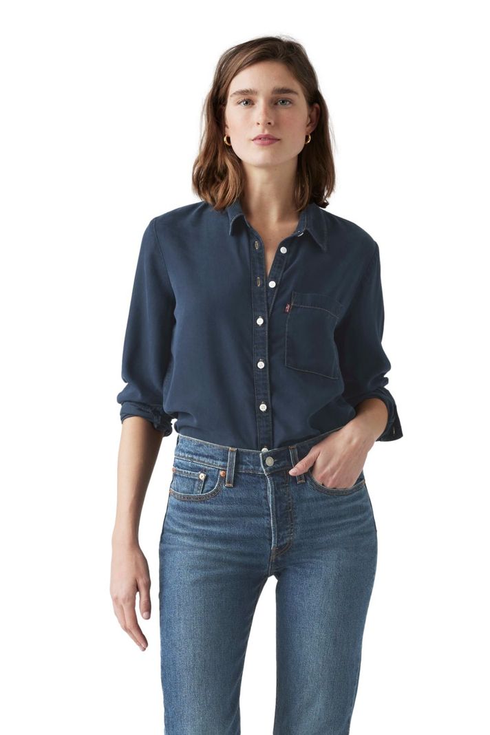 Camisa Mujer Darlene Utility Shirt Azul Levis A8745-0000-0