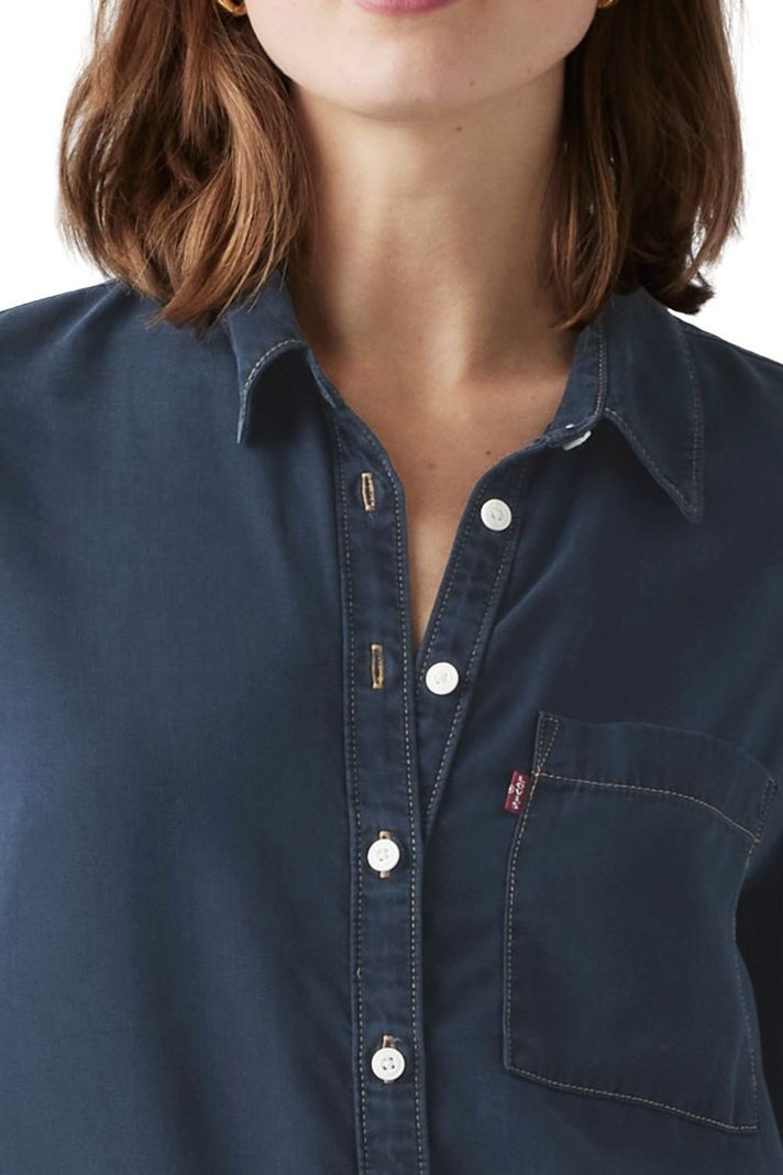 Camisa Mujer Darlene Utility Shirt Azul Levis A8745-0000-2