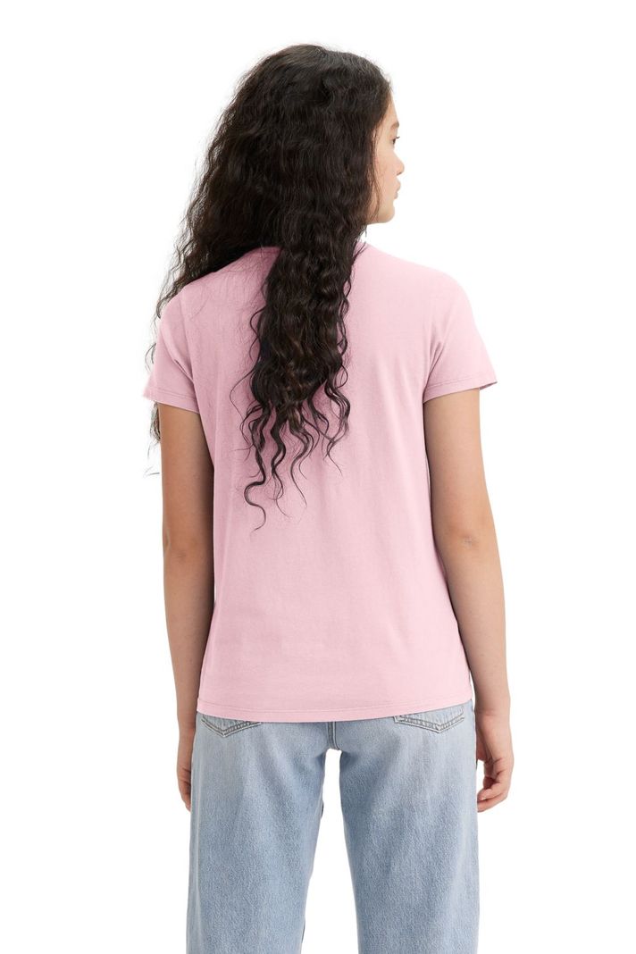 Polera Mujer Regular Fit Lisa Logo Rosado Levis 17369-2536-1