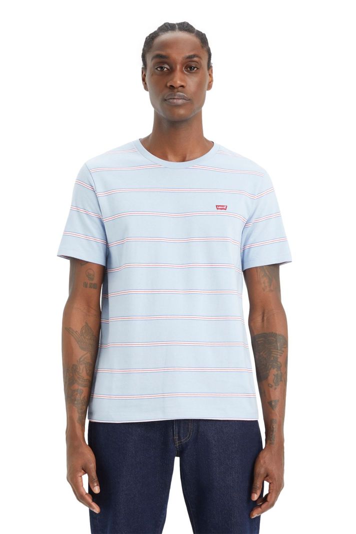Polera Hombre Ss Original Hm Tee Celeste Levis 56605-0231-0