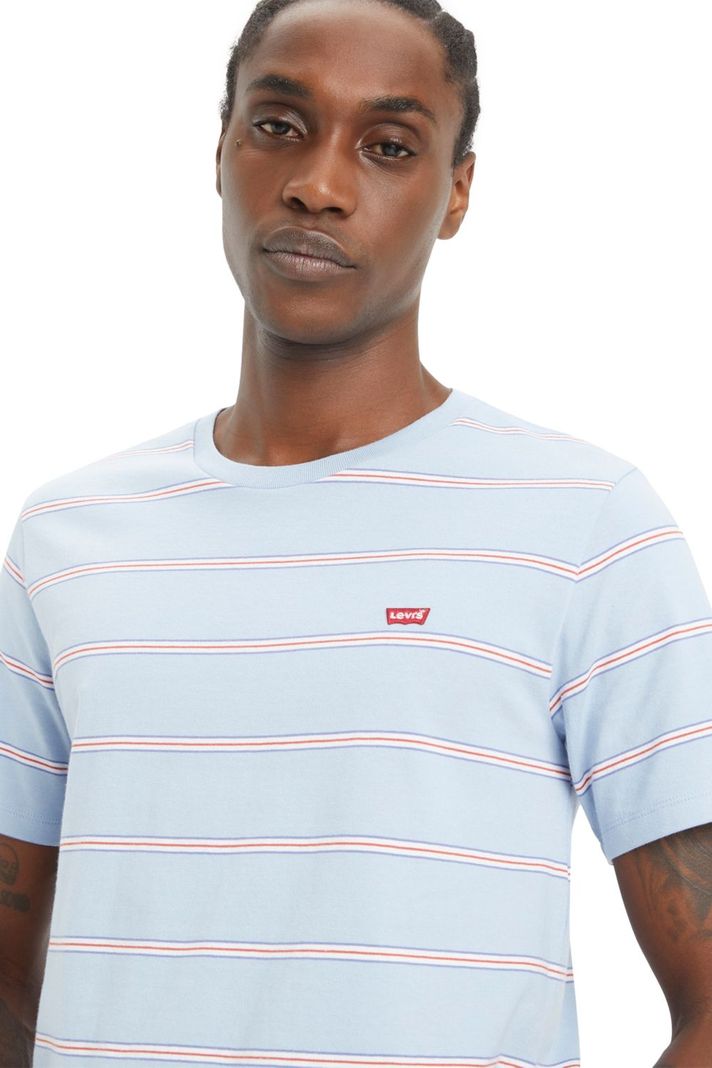 Polera Hombre Ss Original Hm Tee Celeste Levis 56605-0231-3