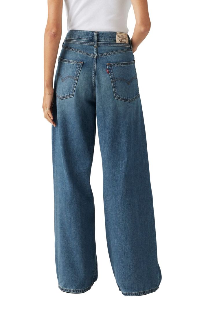 Jeans Mujer XL Straight Azul Levis A8701-0009-2