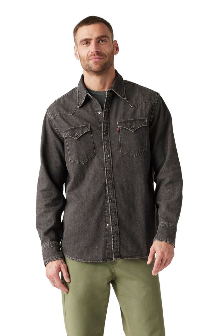 Camisa Hombre Western Standard Negro Levis 85744-0038-0