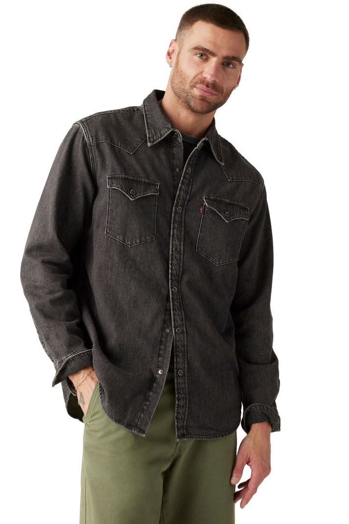 Camisa Hombre Western Standard Negro Levis 85744-0038-2