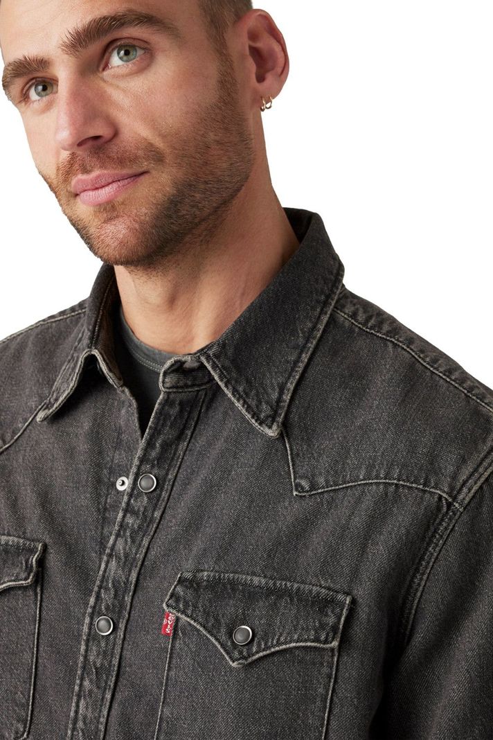 Camisa Hombre Western Standard Negro Levis 85744-0038-3
