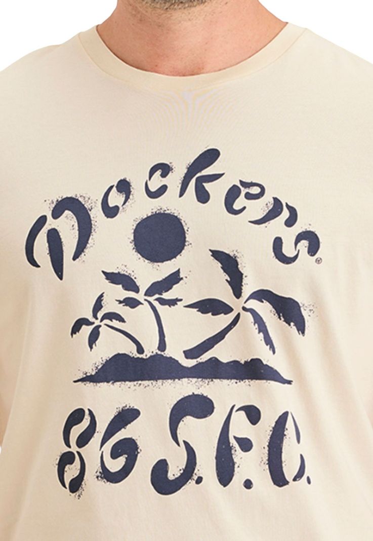 Polera Hombre Graphic Tee Slim Fit Blanco A1103-0294-3