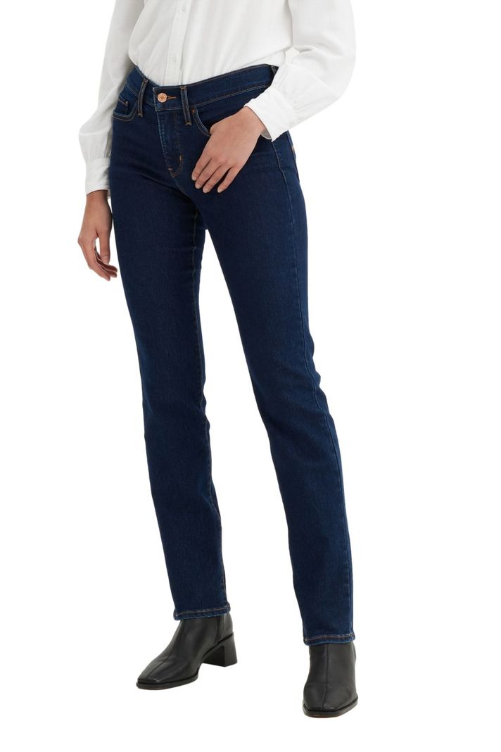 Jeans Mujer 314 Shaping Straight Azul Levis 19631-0204-0