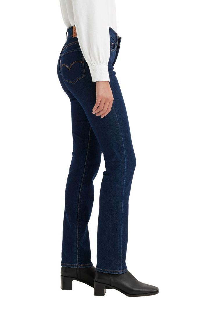 Jeans Mujer 314 Shaping Straight Azul Levis 19631-0204-1