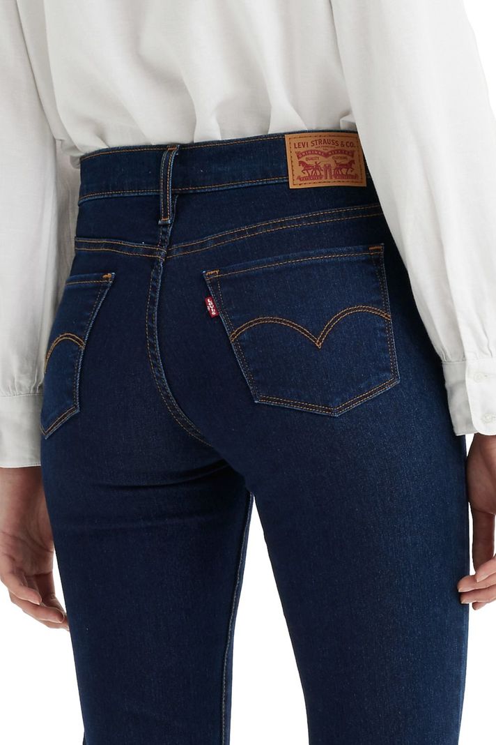 Jeans Mujer 314 Shaping Straight Azul Levis 19631-0204-3