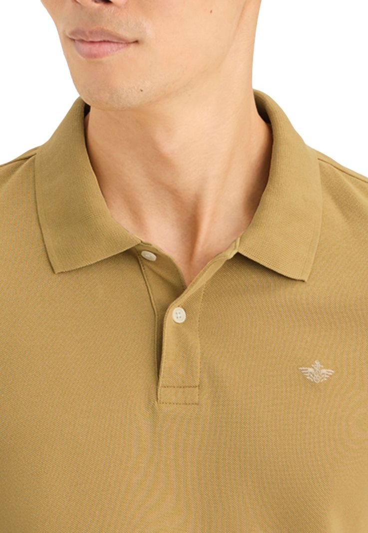 Polera Hombre Polo Pique Slim Fit Amarillo A1159-0116-1
