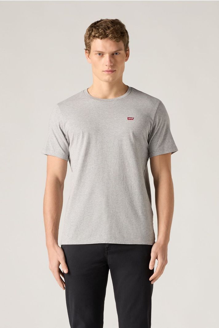 Polera Hombre Cuello Redondo Gris Levis 56809-0027 S